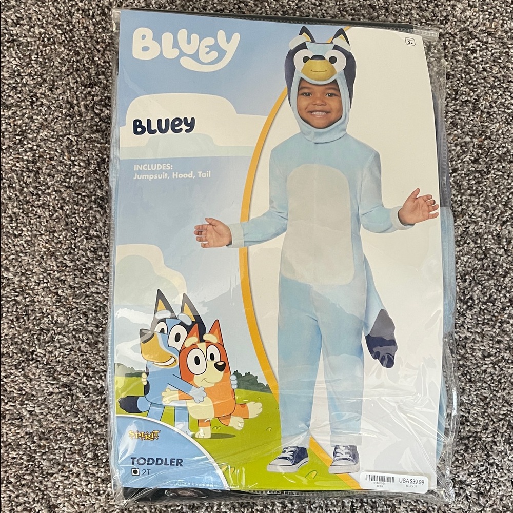 Bluey Toddler Costume Jumpsuit